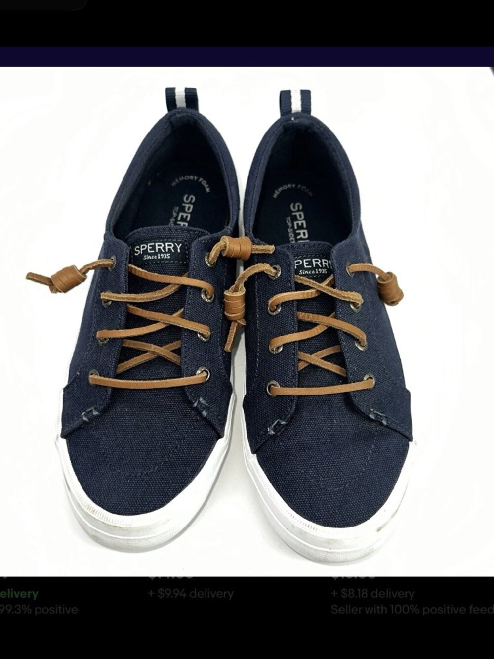 Sperry Women’s Top Sider Pier View Core Navy 7W STS98642